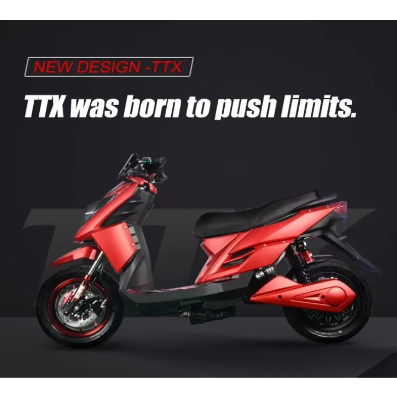 2025 Newest Lotkind High-Performance Electric Moped Scooter 48V Electric Motorcycle Comfortable Seat Adults Racing Speed 8000W M