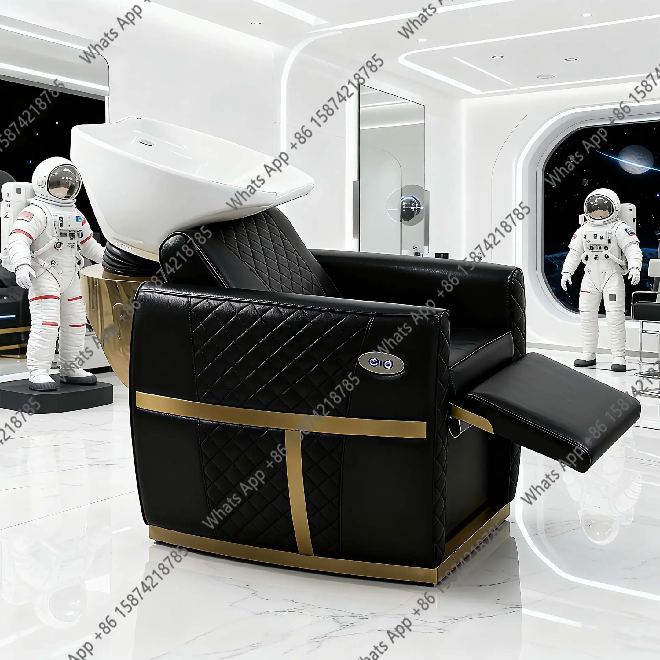 H Barber Shop Sitting Shampoo Bed Hair Salon Special Japanese Home Hair Salon Shampoo Flush Bed Shampoo Bed