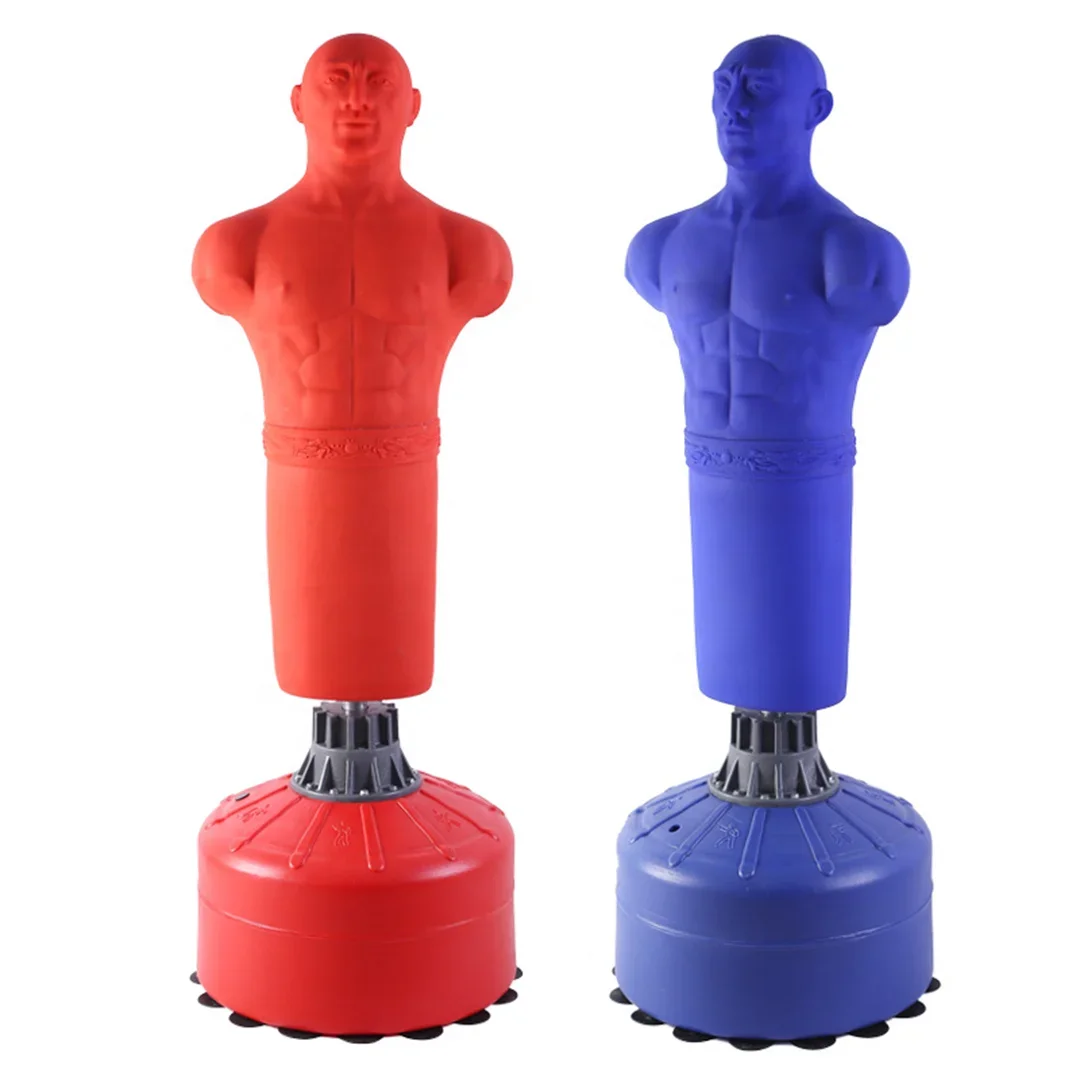 Free Standing Heavy Punching Boxing Dummy Custom Carton Rubber Taekwondo Kick Training Punching Boxing Dummy