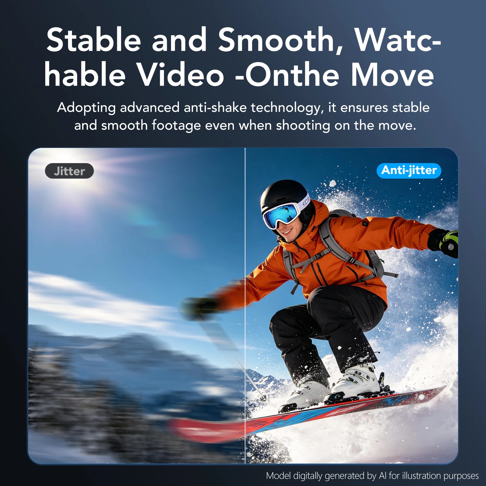 Bone Conduction Camera Headset Open-Ear 8MP HD Camera With EIS AI Object Recognition Voice Assistant IPX5 HD Clear Calling E12 image 4