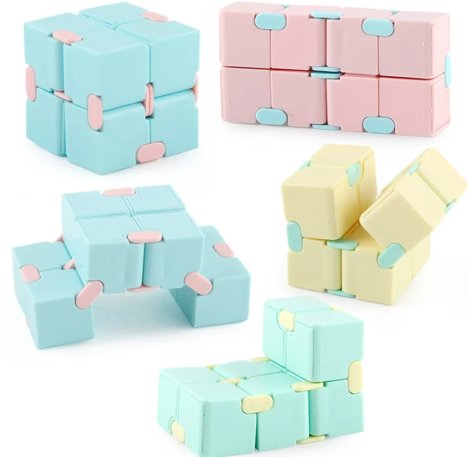 NEUER Puzzle-Würfel Langlebiges Exquisites Entspannungsspielzeug Infinity Magic Cube für Erwachsene Fidget Toys Antistress Angstlösendes Schreibtischspielzeug – Detail 5
