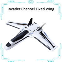 Airfly Model Invader Original Channel Aircraft Fixed Wing Electric Remote Control Painting Model Aircraft