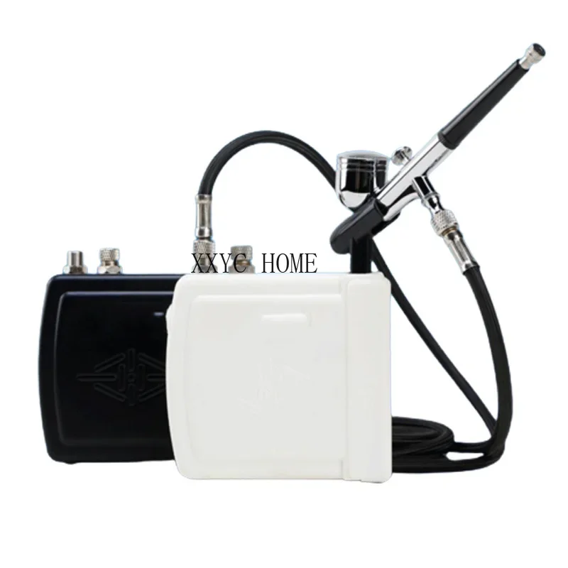 

Air Pump Silent Mini Portable Airbrush Tool Tattoo Artwork Gundam Spray Paint Model Coloring Air Pump With Spray Gun