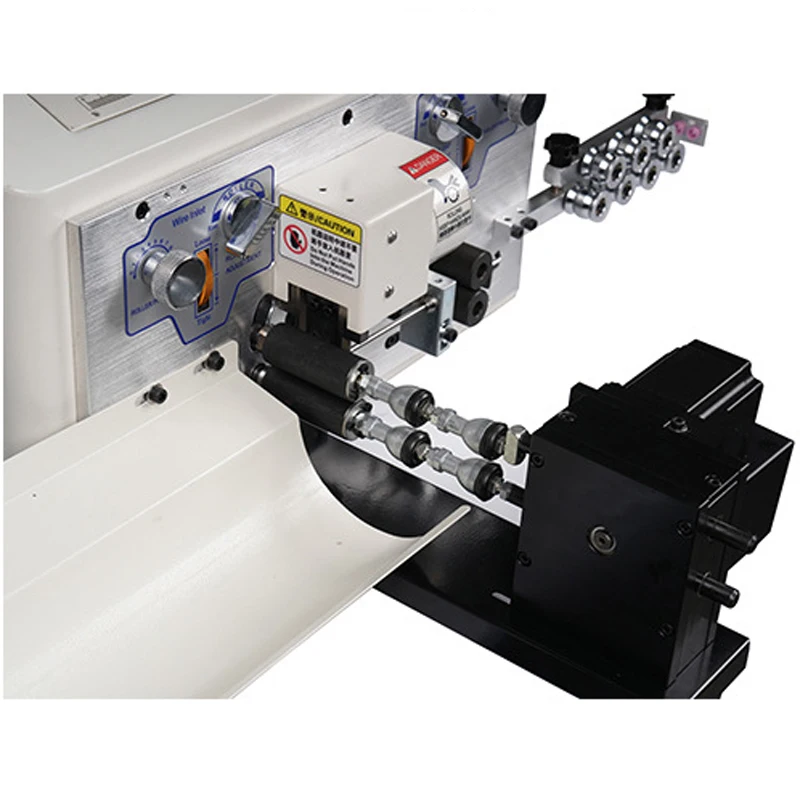 TOP68-NX2-S Double Wire Peeling Stripping And Twisting Machine Compatible With Single Wire 4MM2 Or Double Wires 0.1-4m㎡