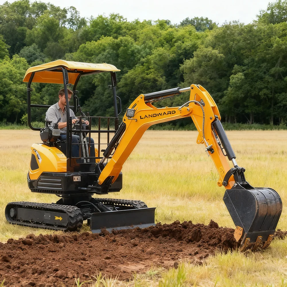 

New Mini Excavator 2500kg Kubota Engine Agricultural Use Crawler Digger Multifunction Small Diesel Excavator Customized For Sale