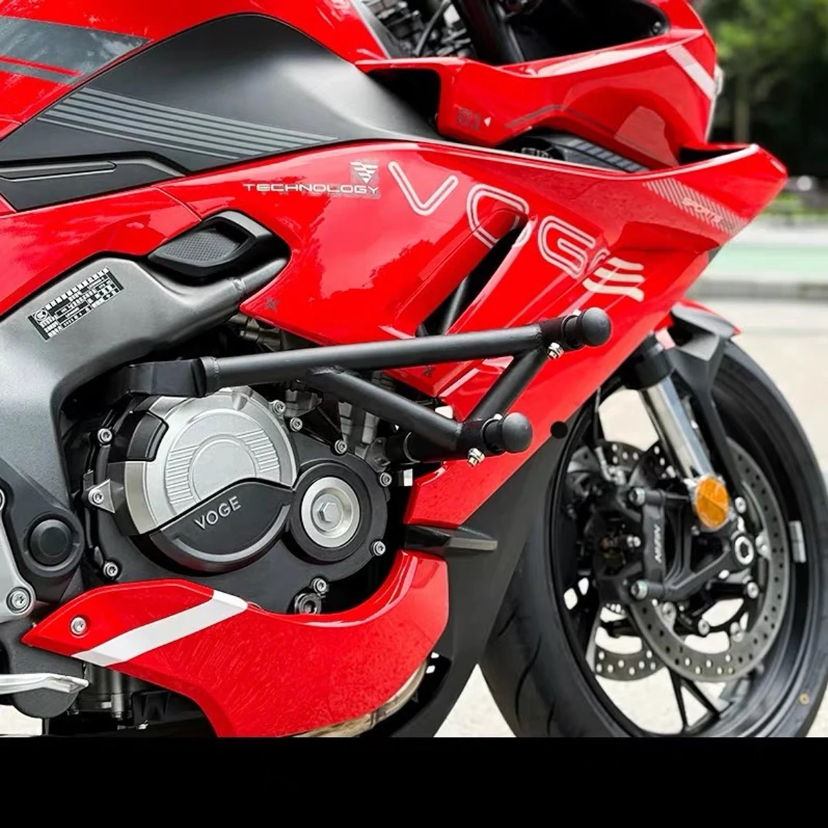 

Motorcycle bumper spring anti fall competitive bumper engine bumper accessories Fit For VOGE RR500S LX500GS-2