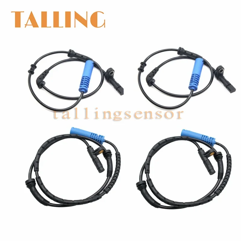 4PCS 34526756384 Front Rear Left Right ABS Wheel Speed Sensor For Mini One Cooper R50 R52 R53 Convertible 34526756385