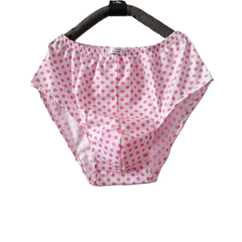 Men Panties Cotton Retro Polka Dot Underwear Soft Breathable Comfortable Lingerie High Waisted Convex Pouch Sexy Briefs view 6