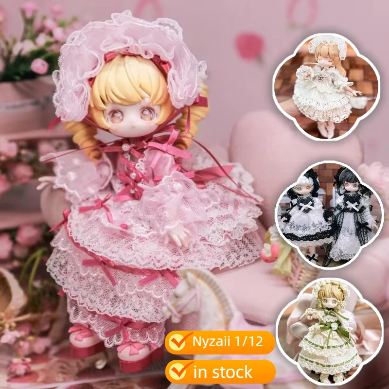 

new Nyzaii 1/12 Antique Gift Series Bjd Blind Box Anime Figure Action Doll Set Fashion Toy Movable Figure girl birthday present