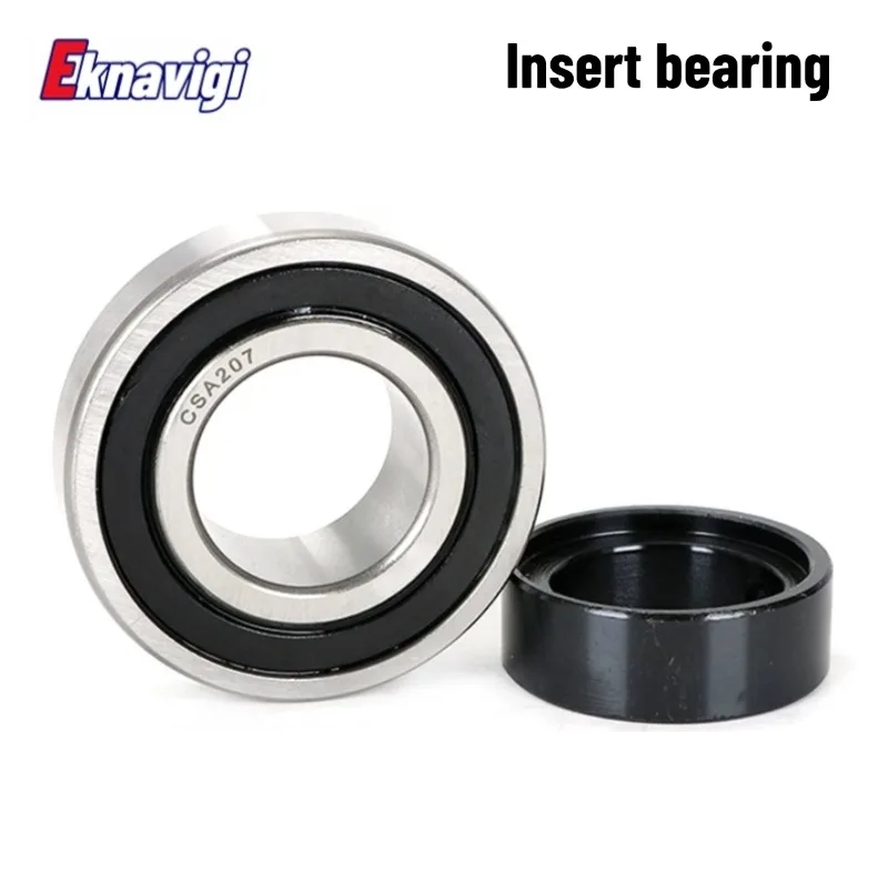 1PCS Flat Ball Bearing with Top Thread SER204 SER205 SER206 SER207 SER208 ER209 210 Insert Bearing