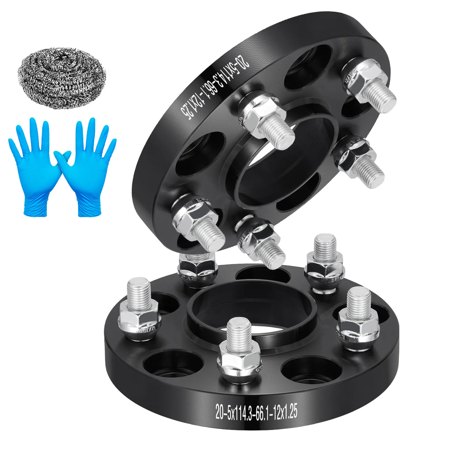 

2pc 20mm Hubcentric Wheel Spacers 5x114.3 5x4.5" For 350Z 370Z G35 G37 Q50 Q60