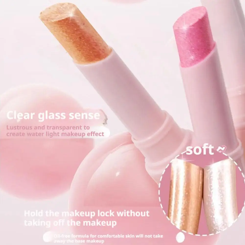 مزيج كريستال جيلي لامع تمييز عينيه عصا لامع الشفاه بلسم الوجه اشراق كونتور عصا لامعة ظلال العيون ﻿