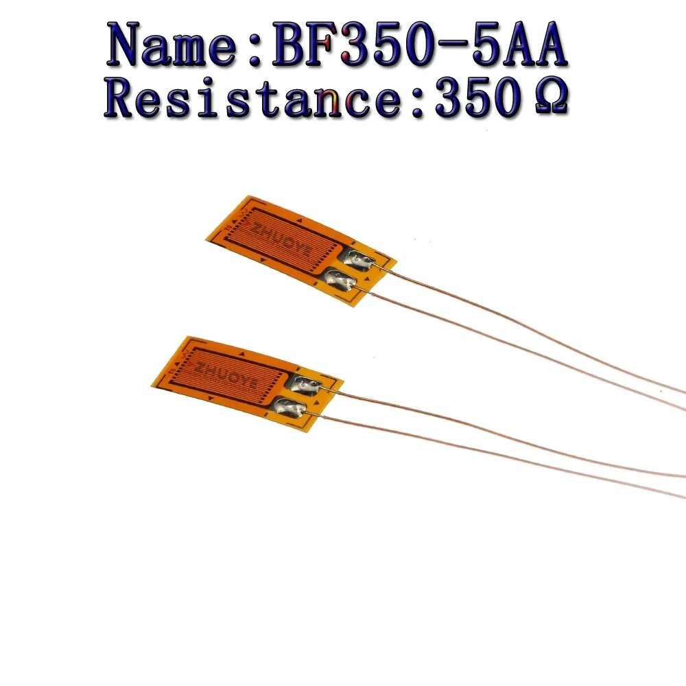 10pcs STRAIN GAUGES BFBHF350-5AA Weighing Sensor Strain Gauge  Resistance High-precision Resistance 350Ω Weighing Pressure
