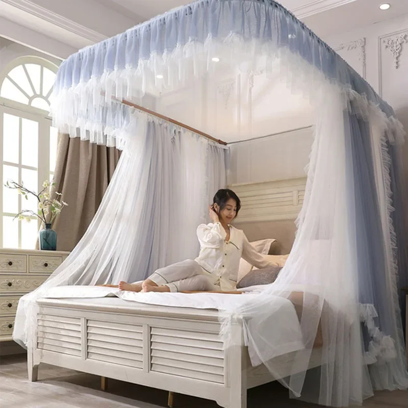 Canopy Bed Curtain Mosquito Nets Bunk Window Kids Baby Bed Tent Adults Mosquito Nets Anti Mosquiteras Beds Furniture WK50WZ