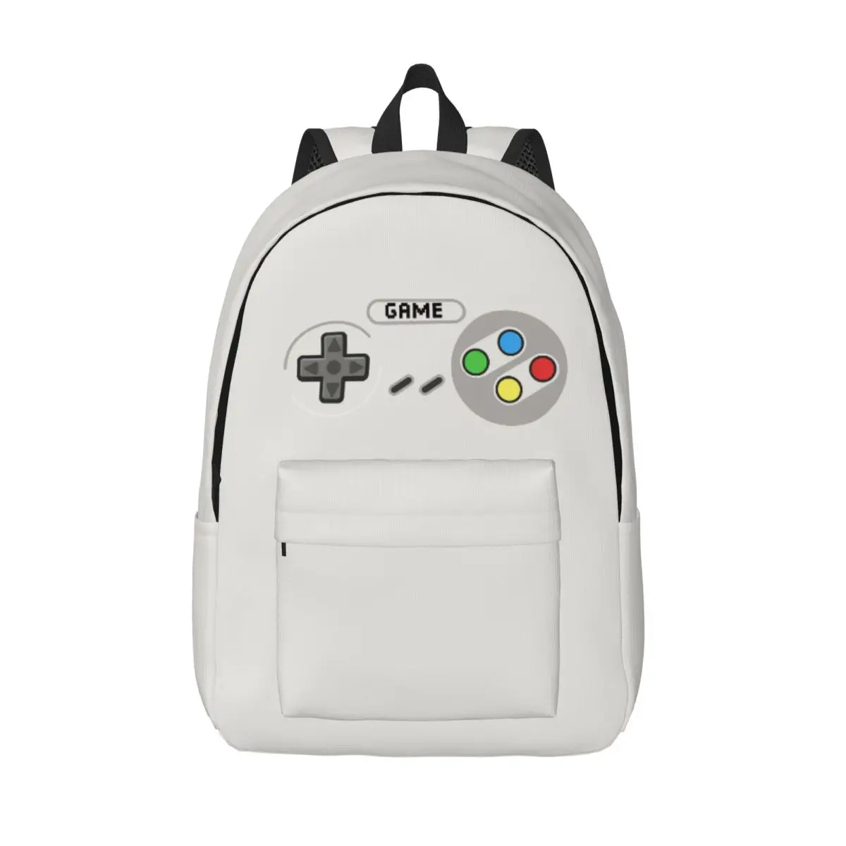 Video Game Gaming Controller Backpack for Men Women Fashion High School Work Daypack Laptop Shoulder Bag Durable