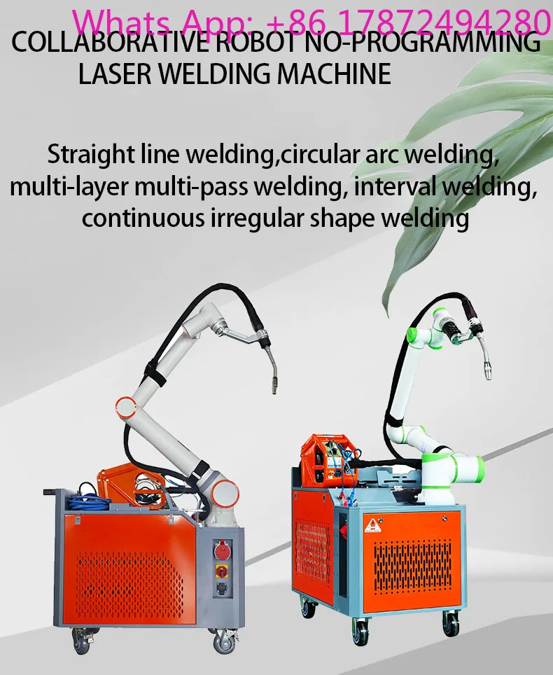 Free Programming  Welder Surcar 6 Rotating Joints Gearbox 10.1 Inch Teach Pendant Mobile Web App Easy Indust