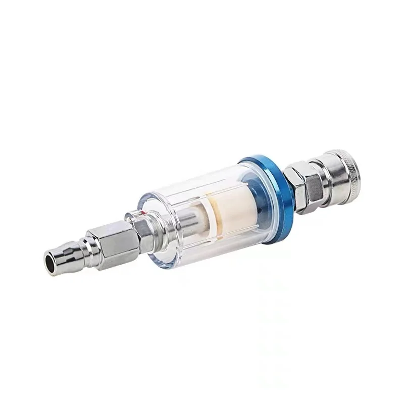 1/4'' Water Oil Separator Air Filter Regulator Moisture Trap With SM PM Style For Compressor Spray Paint Gun Tool Pressure Parts