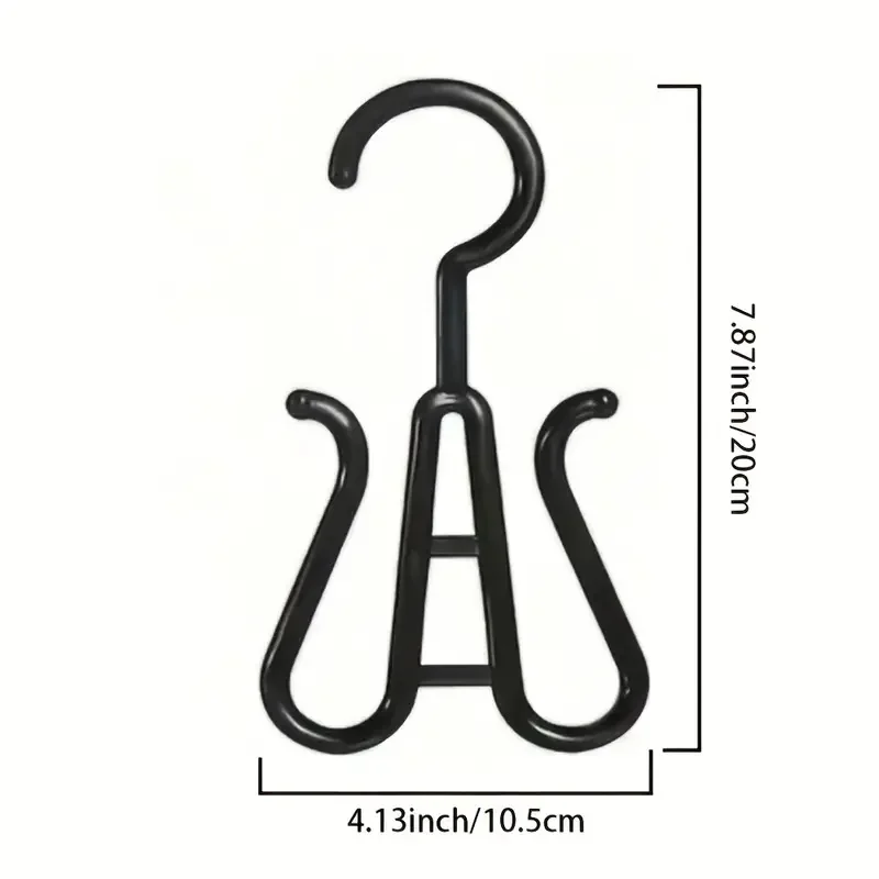 Mehrzweck-5-teiliger tragbarer Perückenaufhänger, verstärkte Haken zum Aufhängen von Perücken, Hüten und Schuhen