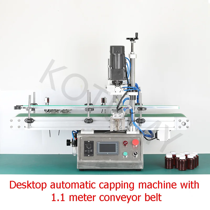 220V/110V Automatic Capping Machine Bottle Caps Tightening Device Duck Beak Cap/Thread Cap Plastic Bottle Cap Locking Machine