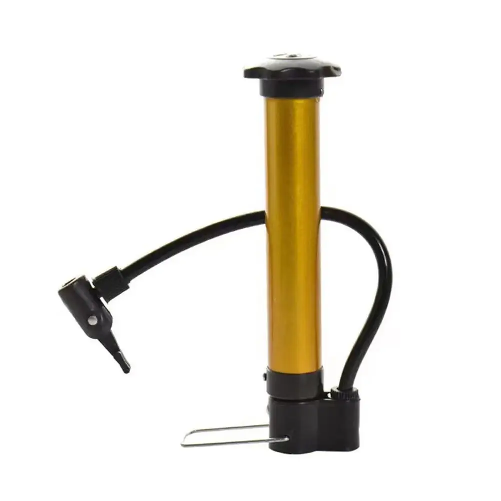 Inflator Bicycle Basketball Football Universal Mini Bicycle Tire Ball Manual Air Pump Inflator 