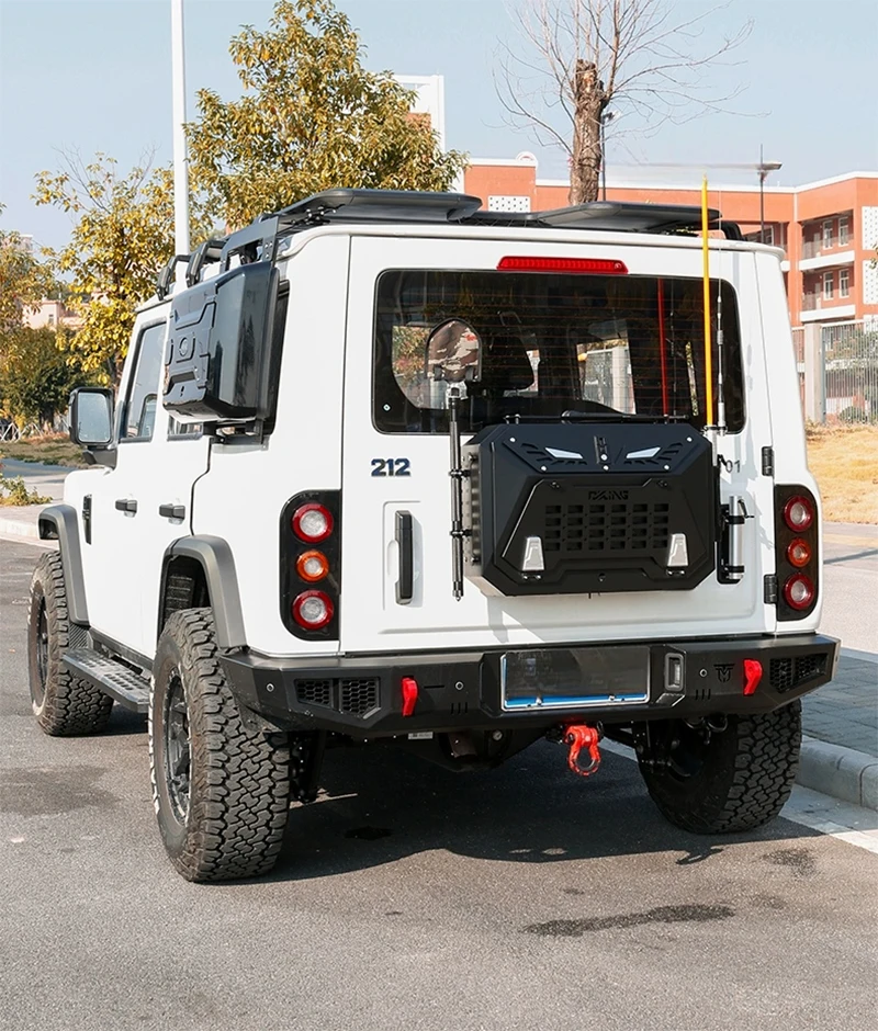 Car Tailgate Backpack Suitable for BAIC 212 T01 2024 2025 2026 Modified Auto Spare Tire Shell Multifunctional Expansion Box