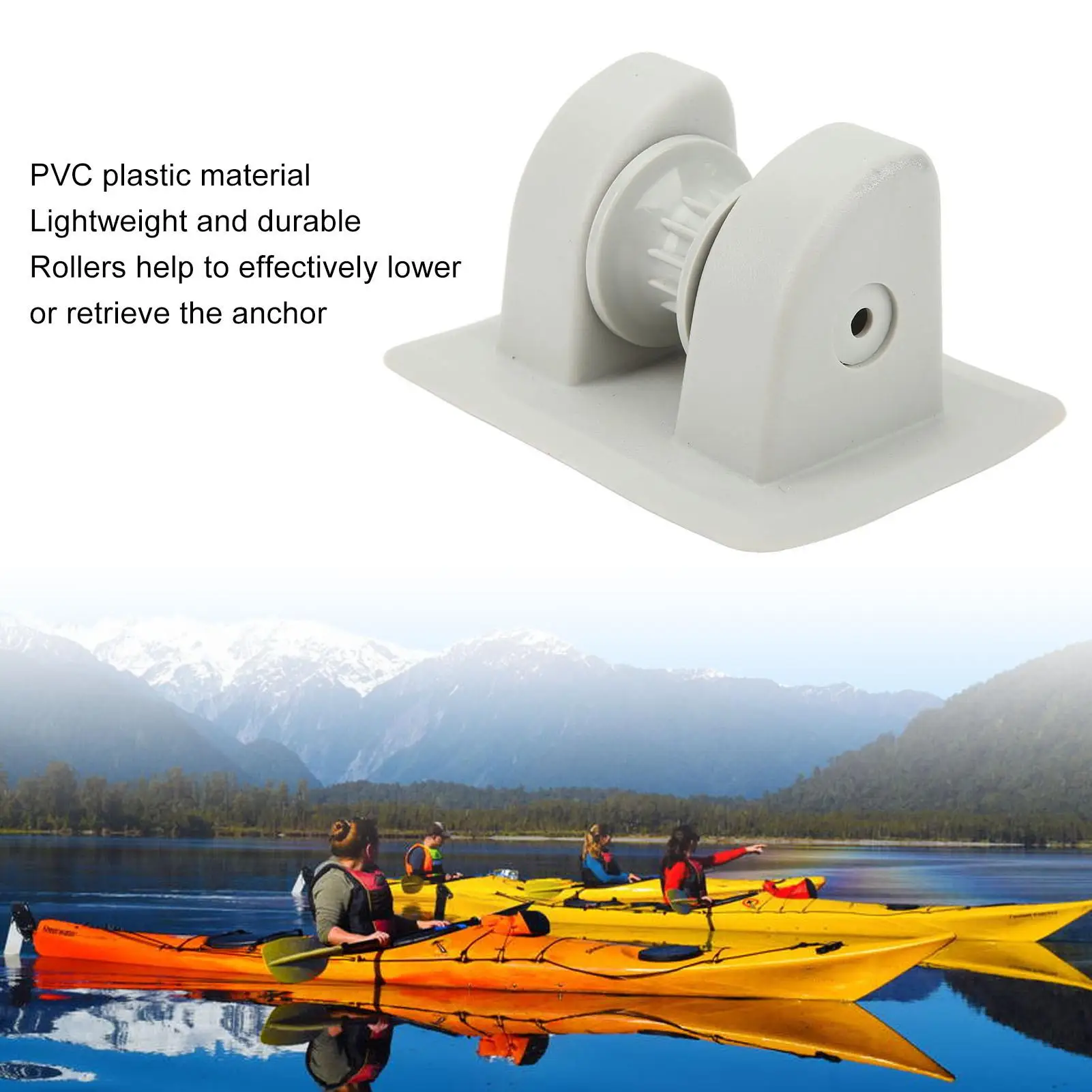 Kayak Anchor Row Roller Strong Grip PVC Rope Support for inflatable Boat Anchor Holder for inflatable Boat for yacht