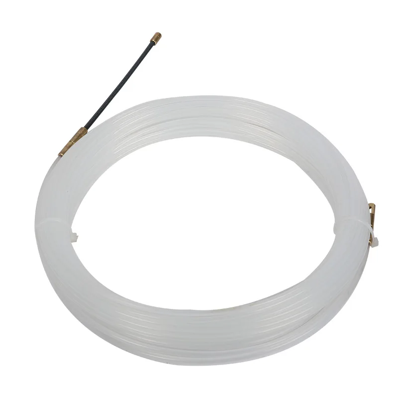 3mm/4mm/6mm Fiberglass Wire Cable Puller Fish Tape Reel Conduit Ducting Rodder Pulling Puller Guide Device 5/10/15/20M