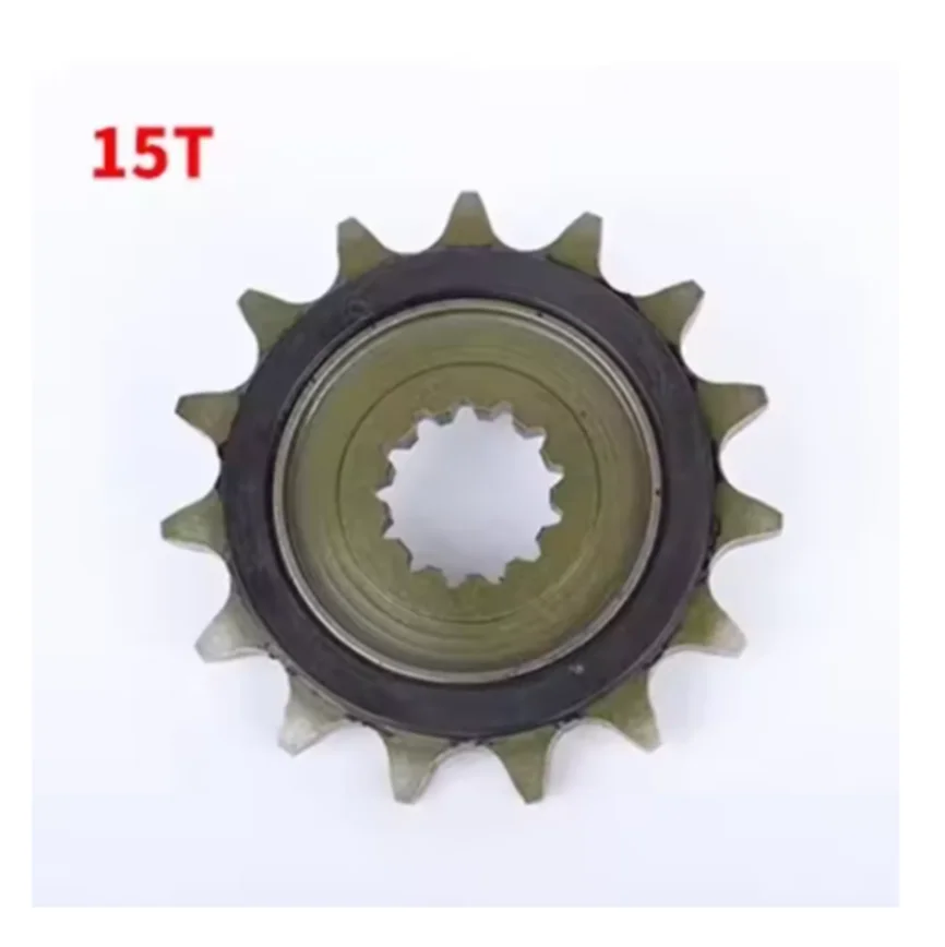 15T For CFMOTO 450MT 450mt 450 MT Small Silent Durable Motorcycle Front Sprocket Chain Wheel Front Fly Wheel Pinion
