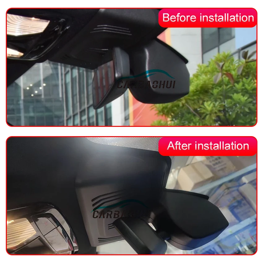 

New!Car DVR Wifi Dash Cam Camera Video Recorder Easy Installation For BMW 3 Series 330Li I3 eDrive40L 2025 Plug and Play Dashcam