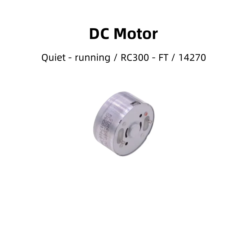 RC300 - FT/14270 محرك Micro DC، DC 1.5V/3V/5V/6V، الجهد المنخفض، هادئ - الجري، محرك فرشاة الألعاب