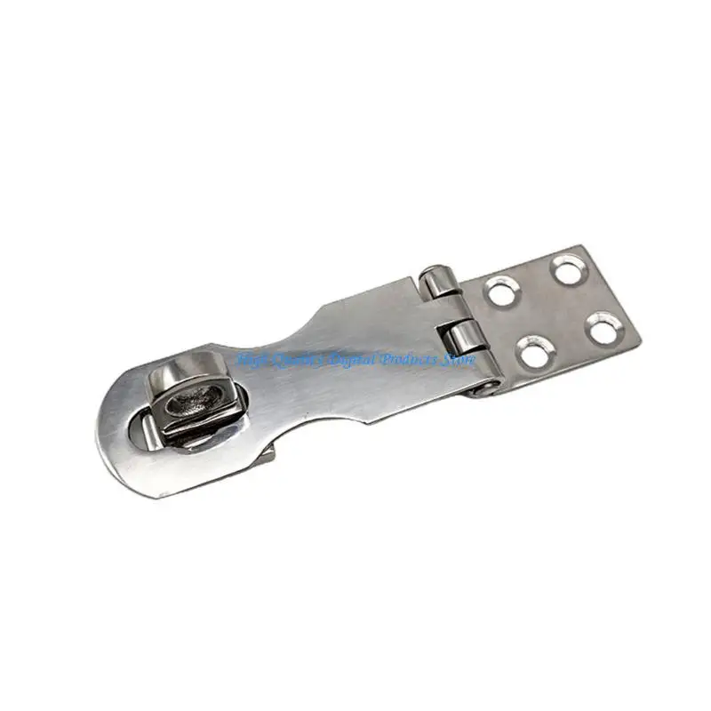 U2JE Stainless Steel Safety Swivels Eye Locking Hasp Latches for Boats Caravans RVs