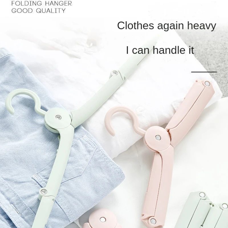 Travel Mini Portable Travel Hangers Dormitory Multi-functional Hangers Travel Folding Hangers Storage Device Organizador De Ropa