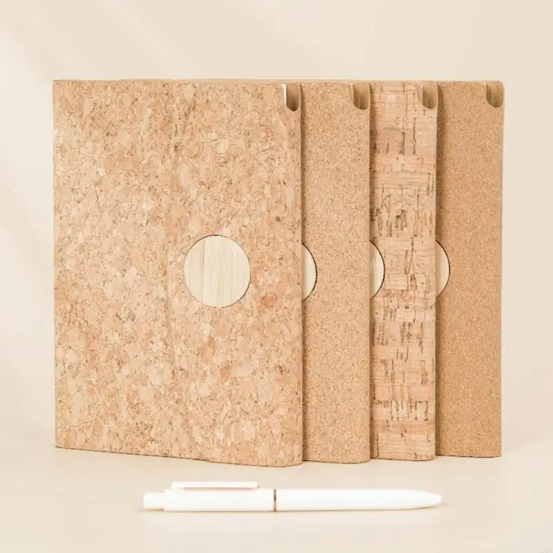 A 5 Notebook 5 Notebook Cork Cork Notepads gruesos Papelera papelería retro