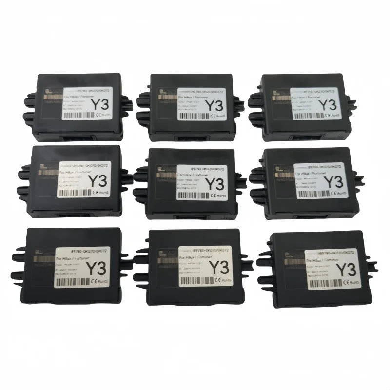 صندوق منع الحركة الأصلي Toyota 89780 Y3 Y4 Y8 مع شريحة 8A مبرمجة بالفعل التوصيل والتشغيل لسيارة Toyota Hilux Fortuner 2019 Flip