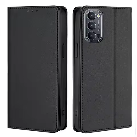 Flip cover Silicone PU Leather Phone Protective Cases For OPPO Reno Z 2Z 2F 2 3 4F 4 4Z 5 5K 5F 5Z 6Z 6 SE Pro Plus 4G 5G Lite