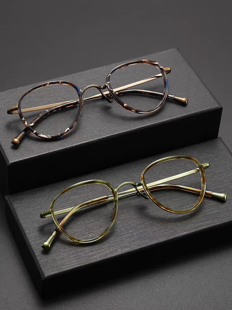Men Optical Prescription Glasses Anti Blue Ray Men Myopia Lens Wide Field Multifocal Progressive Glass Fashion Spectacle Women