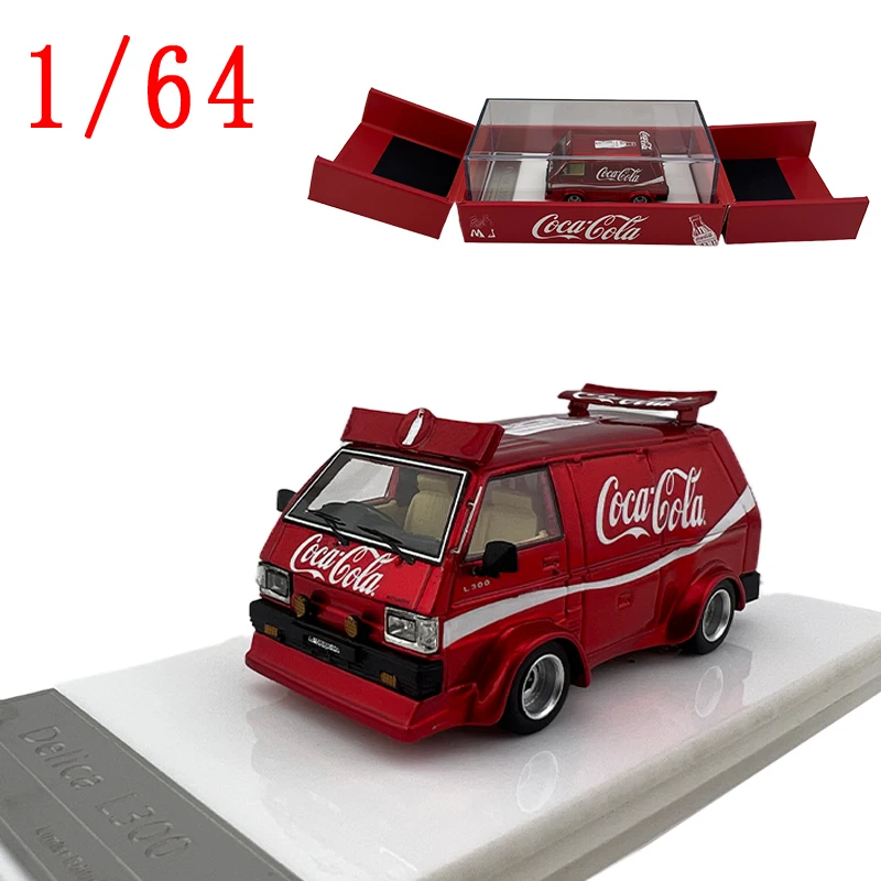 

MJ 1/64 Diecast Scale Mitsubishi Delica Resin Car Model Delica Play Vehicles Toys for Boys Gift Original Box