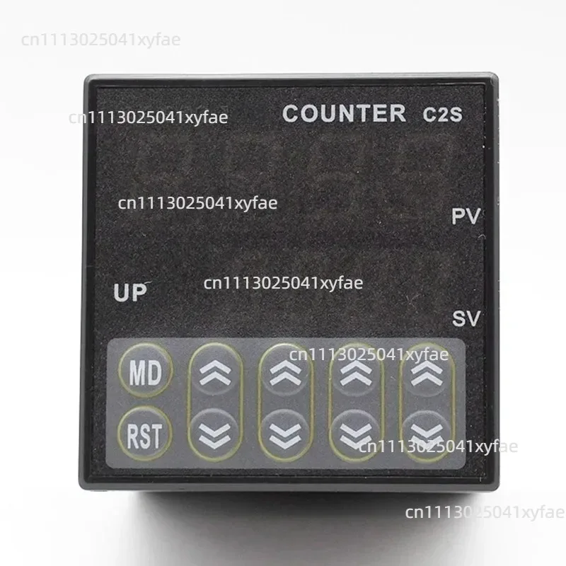1pc SESTOS C2S-R-24 Digital Preset Scale Counter, Tact Switch Register, 12-24V AC/DC, CE Certified, Drop Shipping