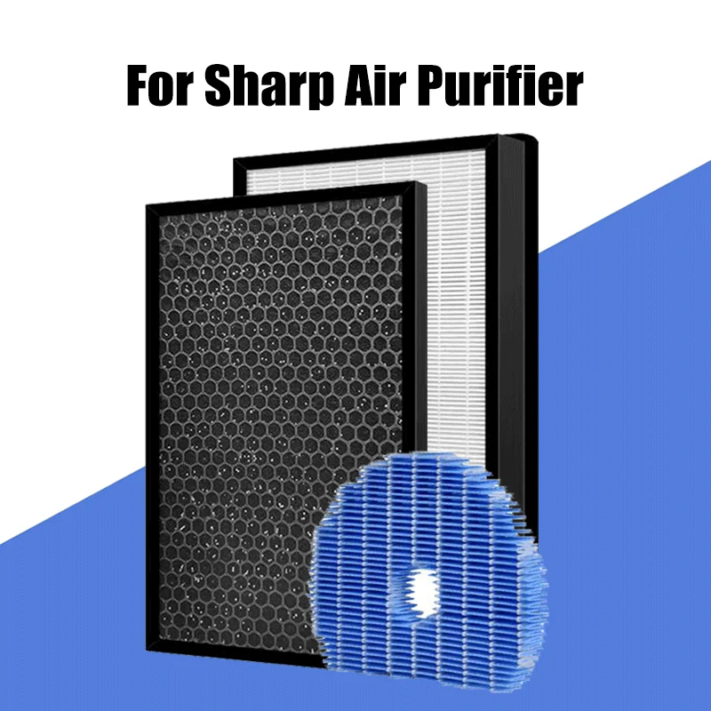 For Sharp Air Purifier KC-G41RH Hepa Activated Carbon Humidifying Filter FZ-D40HFE FZ-G40DFE FZ-G60MFE