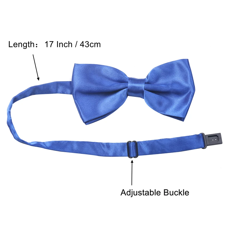 Plain Color Adult Suspenders and Bowtie Set Heavy Duty Clip-On Women Mens Suspenders for Pant Wedding Party Red Black YiA1013