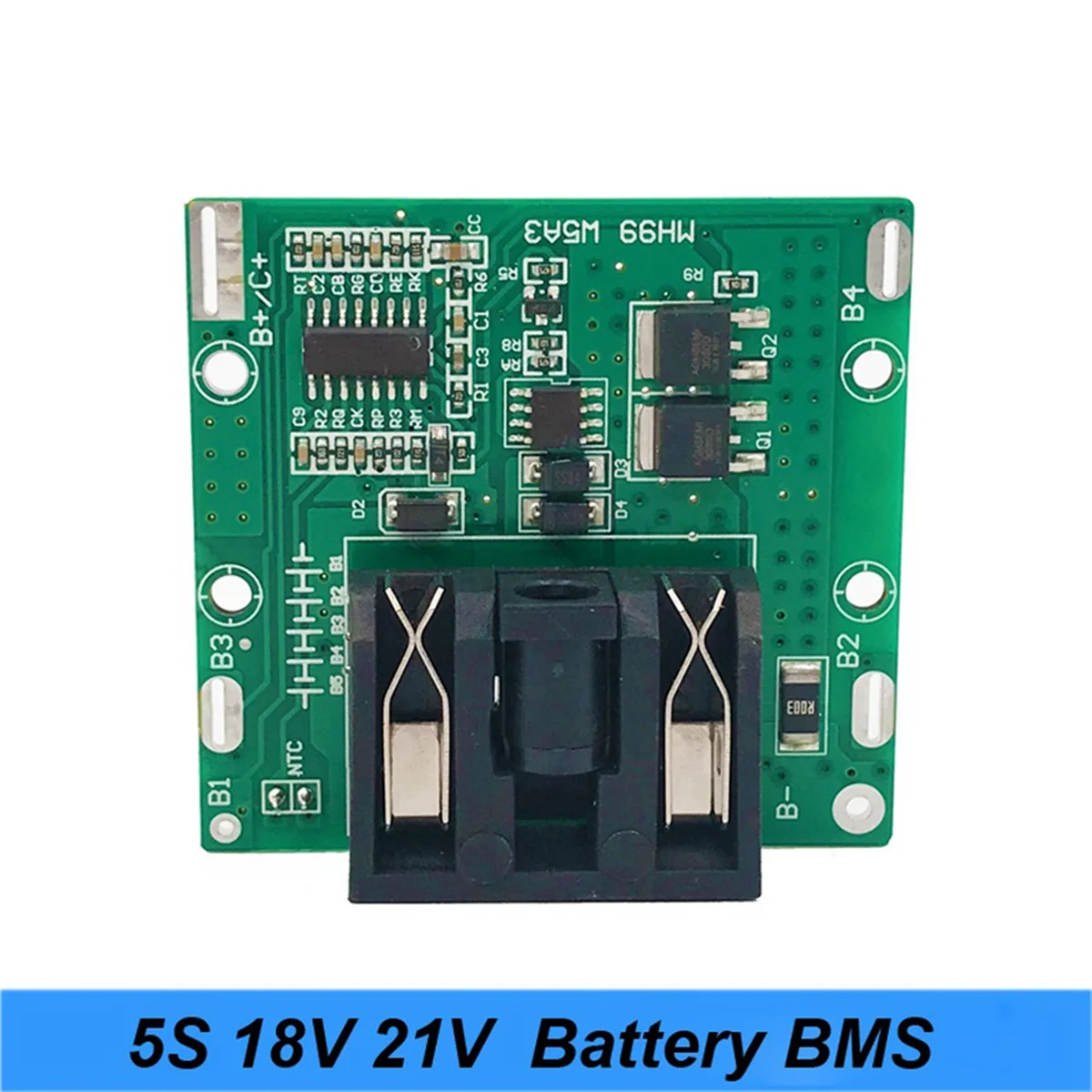 Batería de litio de iones de litio 18650, destornillador, Shura, Placa de protección, compatible con Turmera, 5S, 18V, 21V, 20a, 10 unidades