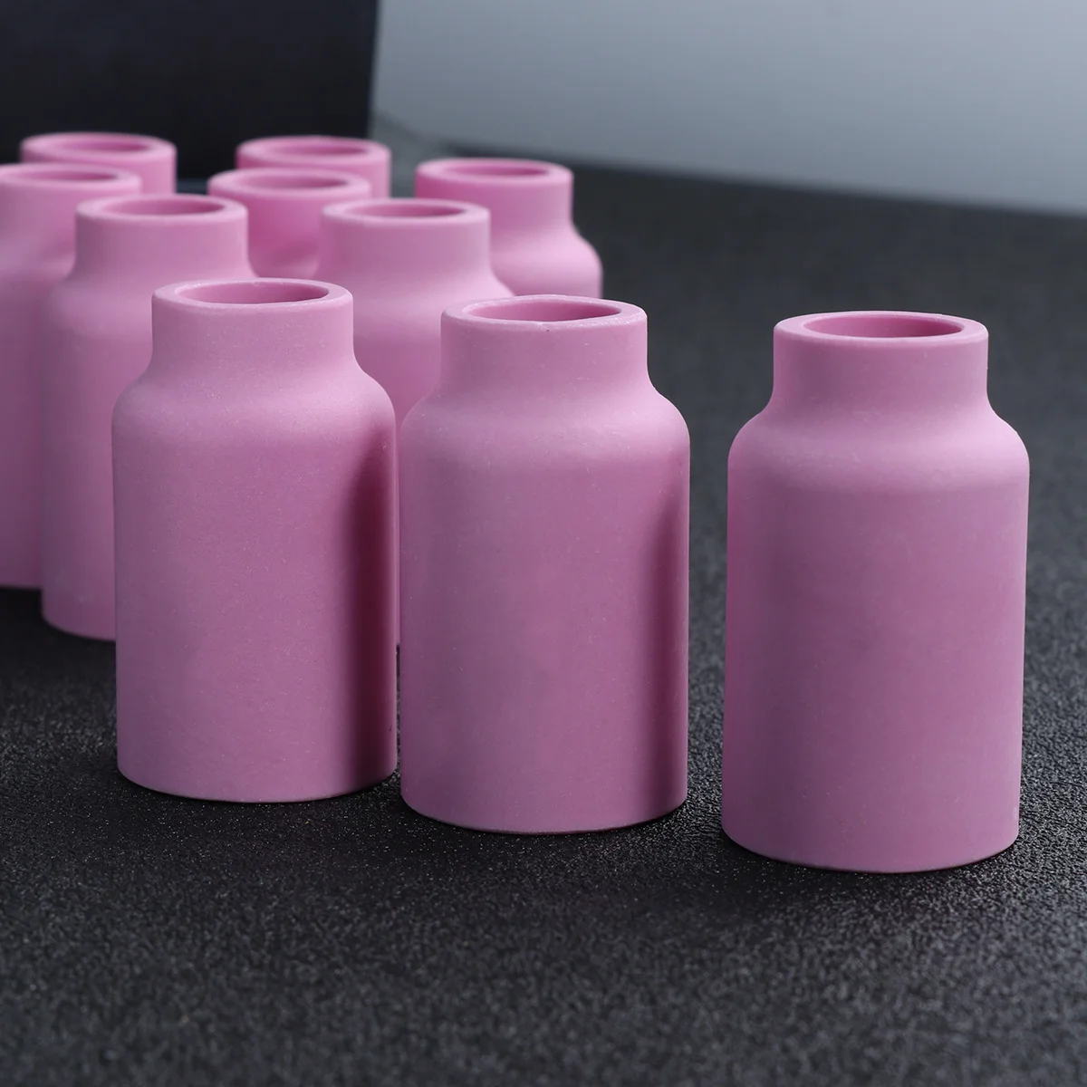 

10Pcs Tig Welding Ceramic Nozzle Medium Size 54n14 Durable Argon Arc Welding Nozzle Torch Accessories Resistant