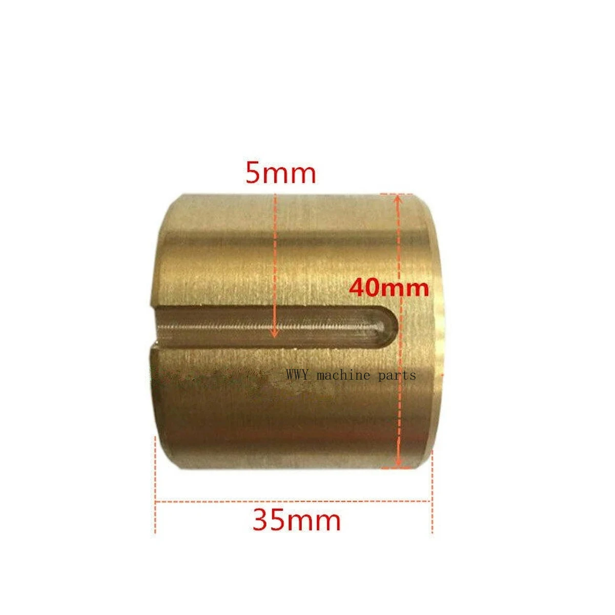 2pcs High Quality Milling Machine Parts Y AXIS Longitudinal Feed Nut J Head M1069-2 Fit BRIDGEPORT DURABLE Best Selling