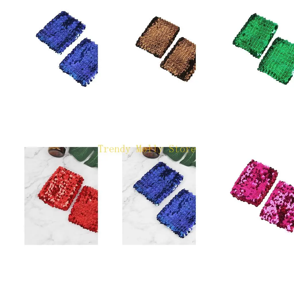 

N5 кб потрясающие манжеты для запястья растягиваемые рукава рук для праздничного наряда для празднования