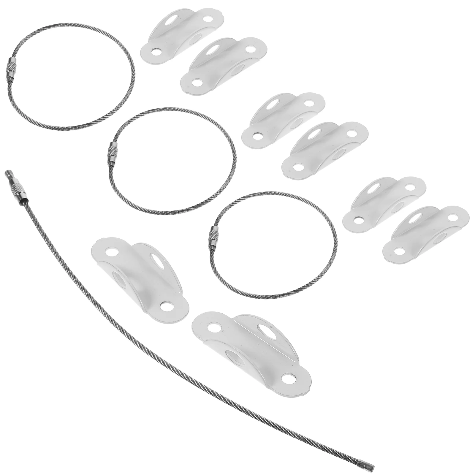 4 Sets Furniture Fall Preventer Baby Proofing Kit Anchor Bolt Wall Anchors for 304 Stainless Steel