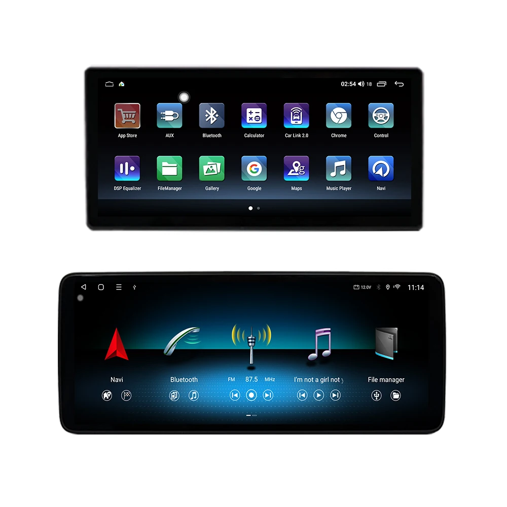 Auto-Radio-Video-Multimedia-Player für Mercedes Benz E-Klasse C207 W207 A207 2009 - 2016 Android 16 Wireless Carplay 4G WiFi GPS