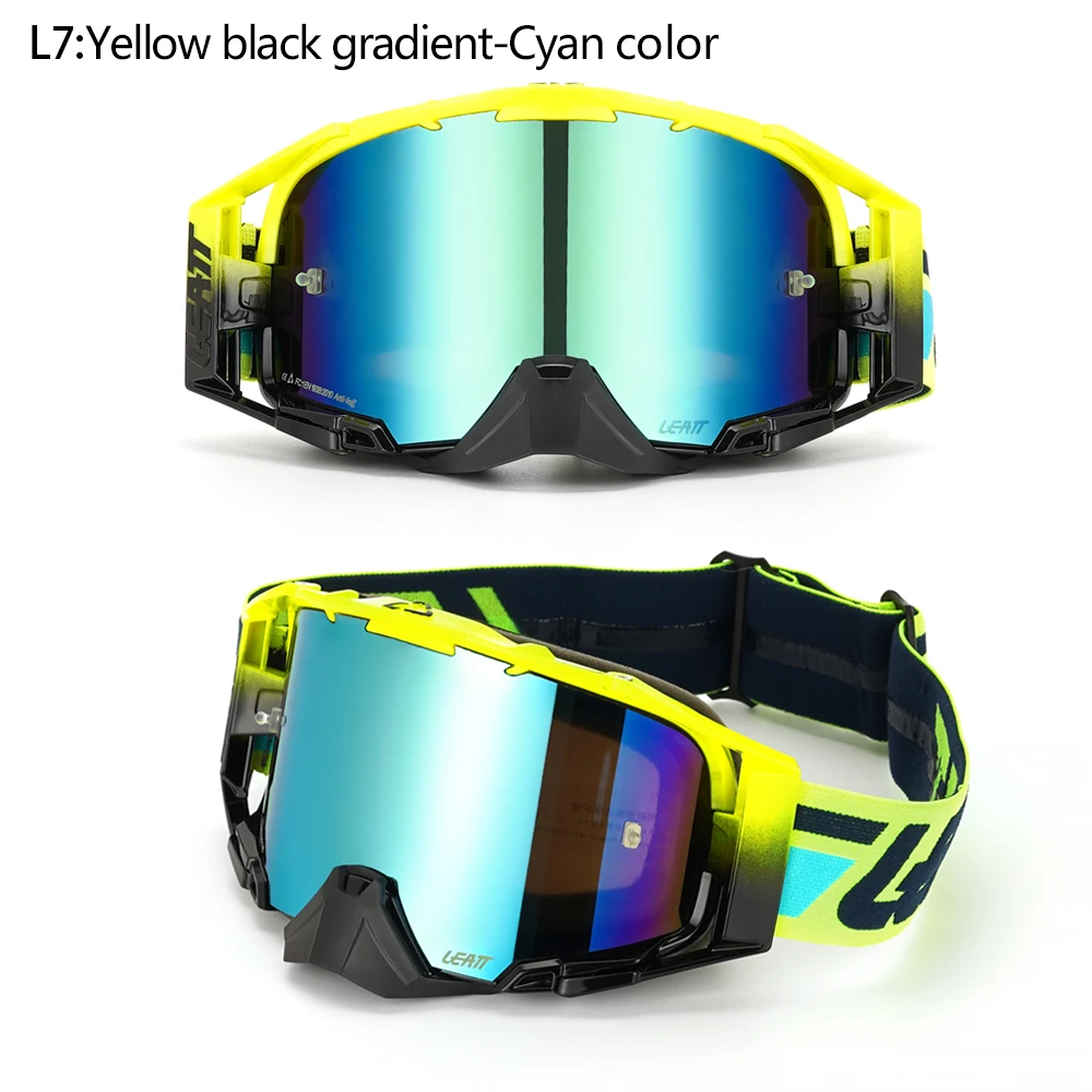 LEATT Velocity 6.5 SNX Iriz Anti-fog Goggles Motocross Enduro Helmet Goggles Dirt Bike MX MTB Racing Glasses Snowmobile Ski Mask