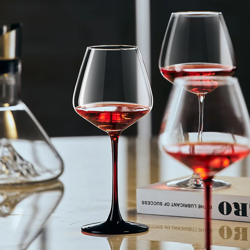 Red wine glass wine decanter home use set light luxury European high-end Crystal large goblet