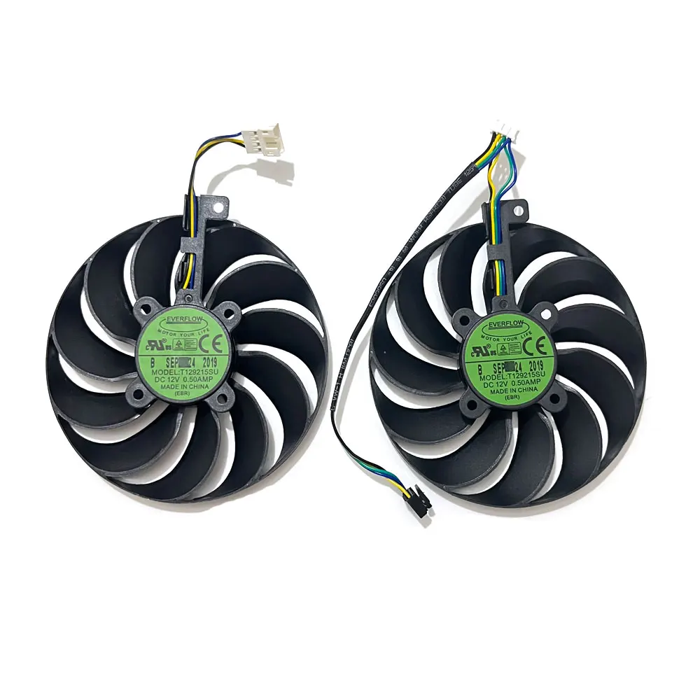 NEW T129215SU FDC10U12S9-C 95MM RX5600 RX5700 Graphics Card Cooling Fan For ASUS RX 5600 5700 XT DUAL EVO OC Video Card Cooler