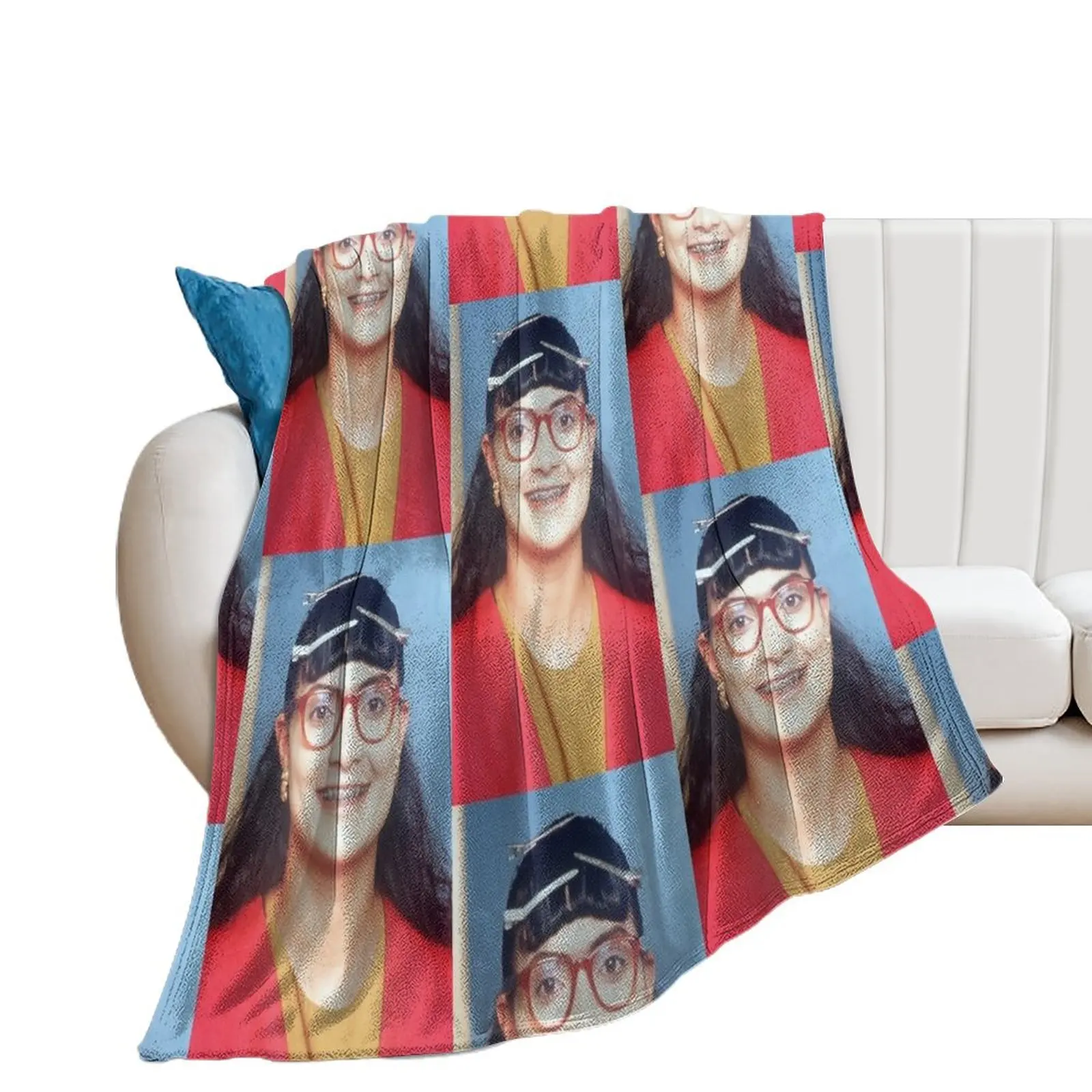 betty la fea colombia Throw Blanket valentine gift ideas Bed Fashionable Fashion Sofas blankets and throws Blankets